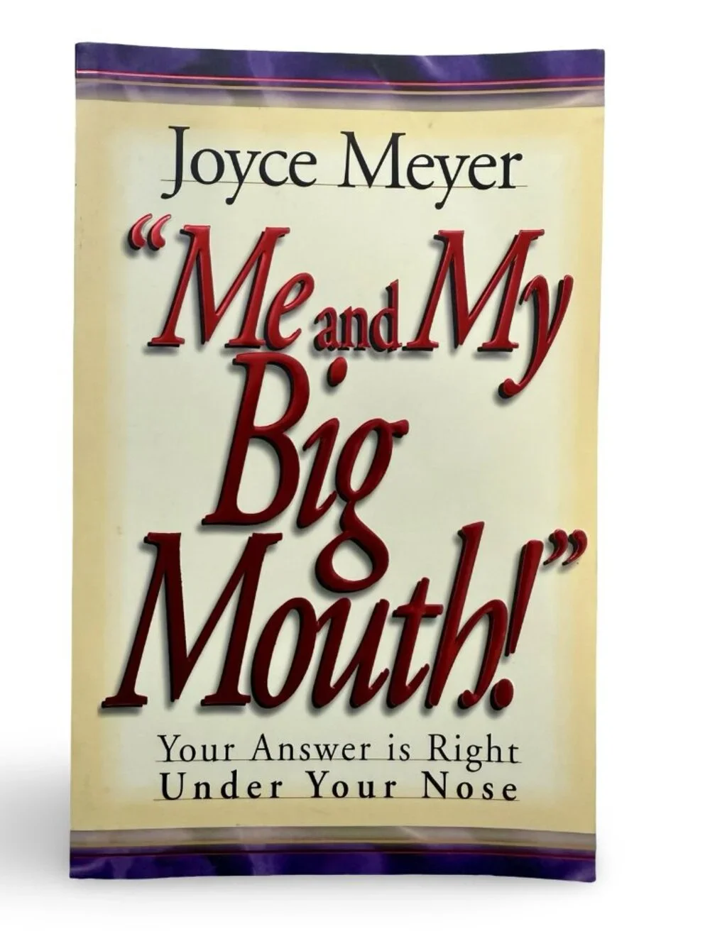 Joyce Meyer‎ Battlefield Of The Mind / Me And My Big Mouth 2 Paperback Books Lot